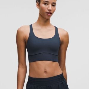 Lululemon Energy Longline Bra size S navy Blue